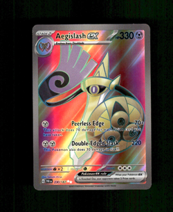 Custom Holo Aegilslash Card Aegilslash EX Card READ DESCRIPTION BELOW - Image 1