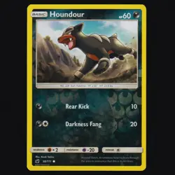 Houndour 58/111 Crimson Invasion Reverse Holo Common Pokemon TCG NM - Image 1