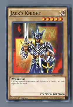 Jack's Knight SDMY-EN013 Structure Deck: Yugi Muto Yu-Gi-Oh LP - Image 1