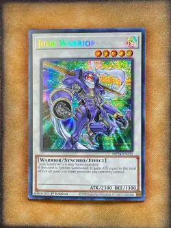 Yugioh Junk Warrior MP24-EN131 Secret Rare 1st Ed NM - Image 1