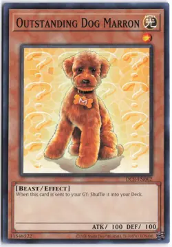 Yugioh - Outstanding Dog Marron DCR-EN062 Unlimited - Dark Crisis (25th Annivers - Image 1