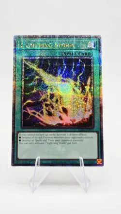 Lightning Storm RA01-En061 (Quarter Century Secret Rare) 1st Ed - NM- Yu-Gi-Oh! - Image 2