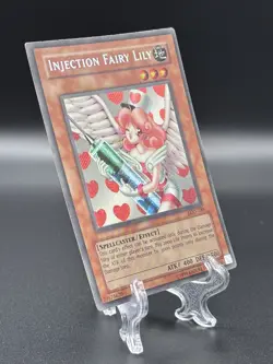 | Yugioh Injection Fairy Lily LOD-100 Secret Rare Legacy Of Darkness NM - Image 3