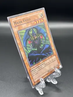 Yugioh! Maha Vailo MRL-012 Super Rare Magic Ruler HOLO LP - Image 2
