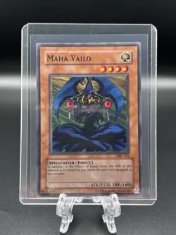 Yugioh! Maha Vailo MRL-012 Super Rare Magic Ruler HOLO LP - Image 5