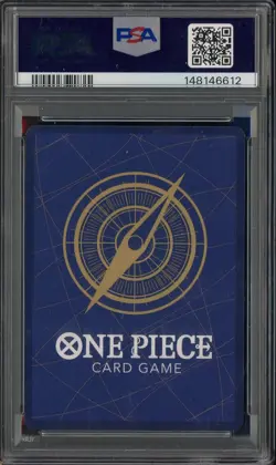 2023 One Piece OP03 EN #012 Monkey.D.Luffy Wanted Poster PSA 9 MINT - Image 2