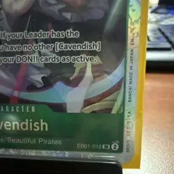 Cavendish EB01-012 SR Counter +1000 6000 Power Memorial Collection One Piece CCG - Image 3