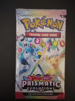 Prismatic Evolutions Booster Pack New Sealed Pokemon Card | English x1 - Image 1