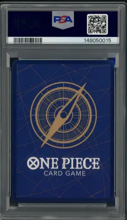 2025 One Piece OP12 EN Alternate Art #037 Dead Man's Game PSA 10 GEM MINT - Image 2