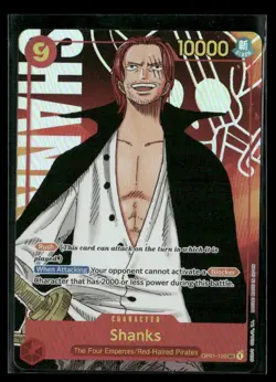 2022 One Piece Shanks Romance Dawn Alternate Art #120 - Image 1