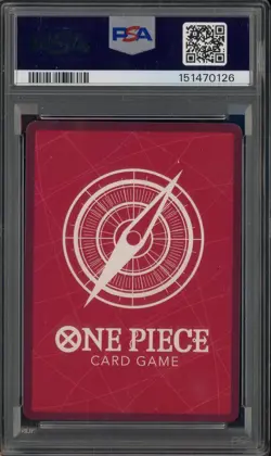2024 One Piece OP09 EN Alternate Art #001 Shanks PSA 10 GEM MINT - Image 2