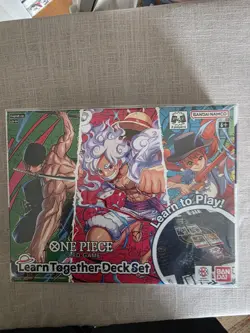 One Piece: Learn Together Deck Set (LT-01) by Bandai New Sealed - Image 1
