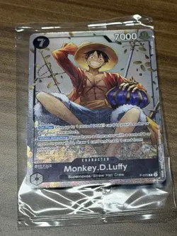 One Piece Monkey D. Luffy P-075 English Promo Tin Set Vol 2 Exclusive Sealed - Image 1