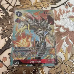 Digimon Card Game Jesmon BT6-016 SR Alternate Art - Image 1