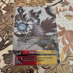 Digimon Card Game BT8-015 Silphymon Alt Art Tamer Party - Image 1
