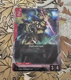 Gundam TCG Card Game Kshatriya Alternate Art Foil GD01-051 U - Image 1