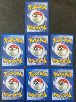 Vintage WOTC Base Set 2 - 7 Card Energy Lot Double Colorless Energy 124/130 - LP - Image 2