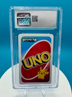 CGC 10 Mint Charizard UNO Card #4 Pokemon 2021 Japan Yellow Back Japanese - Image 2