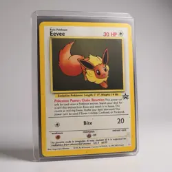 Eevee 11 Promo Holo Pokemon Card Black Star - Image 1