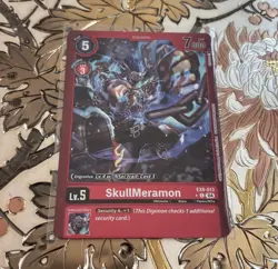 Digimon Card Game SkullMeramon Limited Foil EX8-013 - Image 1