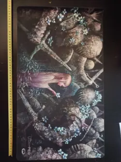 Seb McKinnon MTG Kickstarter Stasis Playmat + card - Image 1