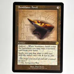SEMBLANCE ANVIL MTG RETRO BRO - CARTE MAGIC THE GATHERING EN NEUF - Image 1