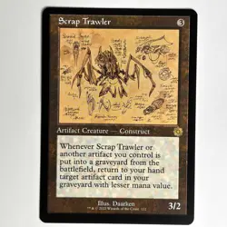 SCRAP TRAWLER MTG RETRO BRO - CARTE MAGIC THE GATHERING EN NEUF - Image 1