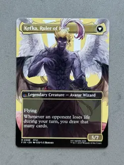 Kefka, Court Mage #398 MTG FIN Final Fantasy Mythic Borderless Regular FFVI - NM - Image 2