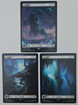 Swamp - SET OF 3 - Full Art 300/301/302 Final Fantasy NM MTG Magic FF14 FF2 FF5 - Image 1