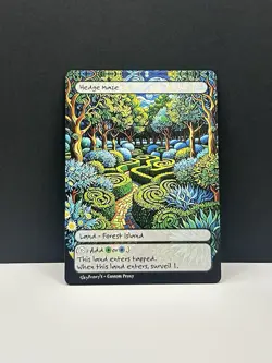 Surveil Land Set - Altered Art Custom MTG - Van Gogh Style - All 10! - Image 4