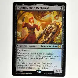 ASHNOD, FLESH MECHANIST MTG FOIL BRO - CARTE MAGIC THE GATHERING EN NEUF - Image 1