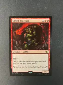 Goblin Chieftain - Merfolk vs. Goblins - Magic the Gathering - MTG - Image 1