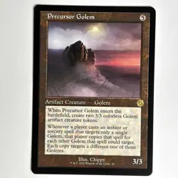 PRECURSOR GOLEM MTG RETRO BRO - CARTE MAGIC THE GATHERING EN NEUF - Image 1