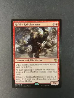 Goblin Rabblemaster - Merfolk vs. Goblins - Magic the Gathering - MTG - Image 1