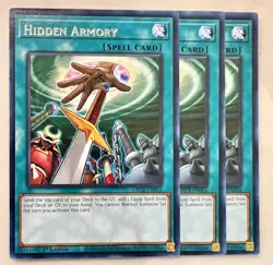 Yugioh x3 Hidden Armory GRCR-EN054 Rare 1st Edition New - Image 1
