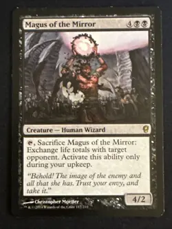 1x Magus of the Mirror (117) Conspiracy LP MTG Magic the Gathering x1 MKE - Image 1