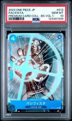 2023 One Piece Japanese Pacifista Premium Card Collection PSA 10 - Image 1
