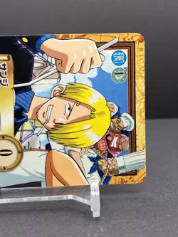 Sanji ONE PIECE Carddass Hyper Battle Promo Card TCG Japanese 2000 C-JF01.2 [AM1 - Image 3