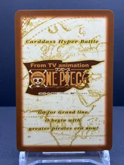 Sanji ONE PIECE Carddass Hyper Battle Promo Card TCG Japanese 2000 C-JF01.2 [AM1 - Image 4