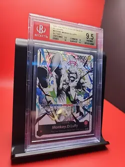 Monkey.D.Luffy (001) (Parallel) Alt Art ST21-001 Gear 5 ONE PIECE CARD ENG - Image 2