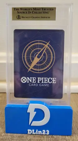 2023 ONE PIECE JAPANESE PREMIUM COLLECTION NAMI OP02-036 SR BGS 10 PRISTINE - Image 2
