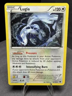 Pokemon TCG: Lugia 78/124 Non Holo XY - Fates Collide - Pokemon Card - Image 1