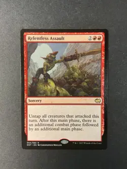Relentless Assault - Merfolk vs. Goblins - Magic the Gathering - MTG - Image 1
