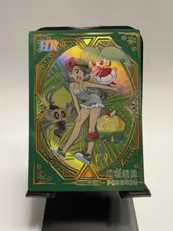 Pokemon Chinese Pocket Eif Baby Claw Machine Card HR Mallow LP Holo - Image 1