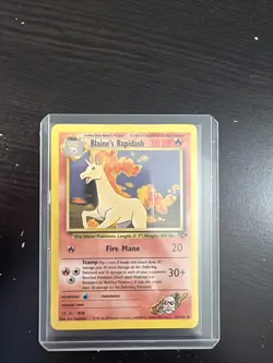 BLAINE’S RAPIDASH - Gym Challenge - 33/132 - Uncommon - Pokemon Card - NM - Image 1