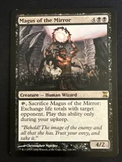 1x Magus of the Mirror (116 Time Spiral LP MTG Magic the Gathering x1 MKE - Image 1