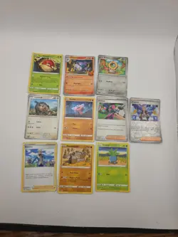 Lot of 10 Pokemon Cards Base Set Check My Other Pokemon Auctions Let Bid Start - Image 1