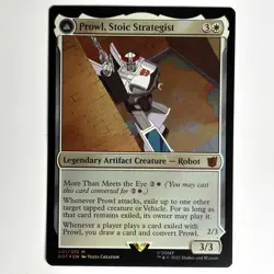 PROWL, STOIC STRATEGIST MTG BRO - CARTE MAGIC THE GATHERING FOIL EN NEUF - Image 1