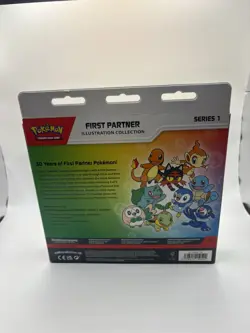 Pokemon TCG First Partner Illustration Series 1 Box Promo Cards Booster Packs - Image 4