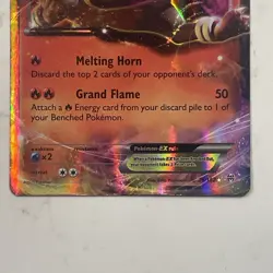 Houndoom EX 21/162 BREAKthrough NM Ultra Rare Pokemon Card Medium Condition - Image 2